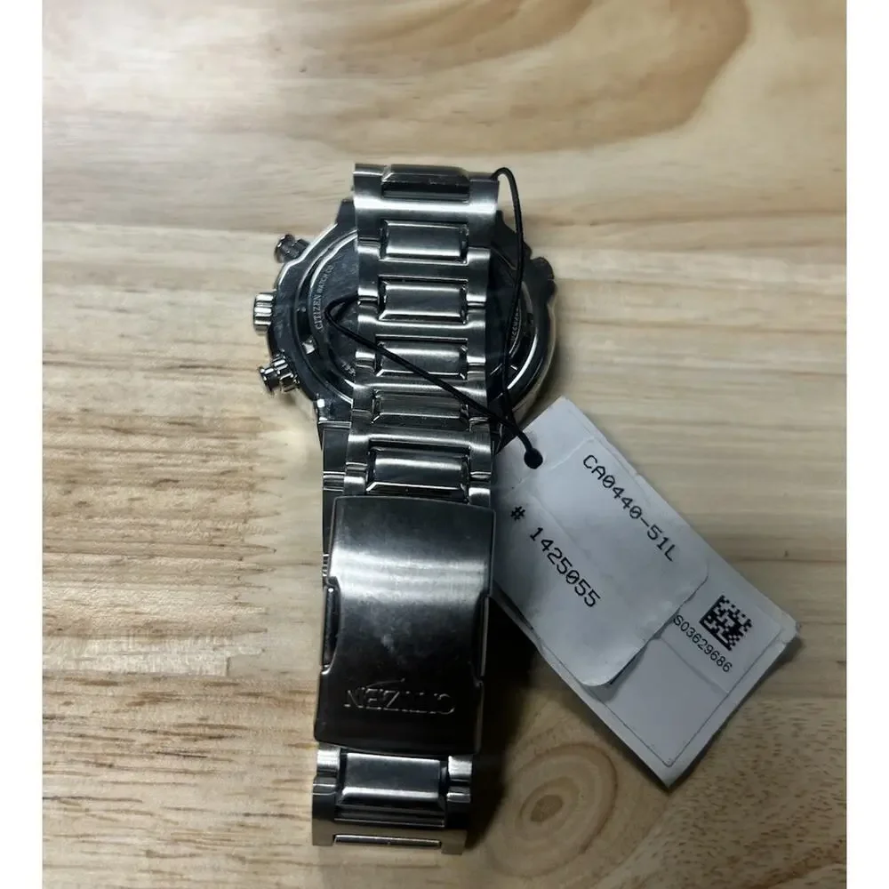 Citizen Eco-Drive Chronograph Men’s Stainless Steel Watch